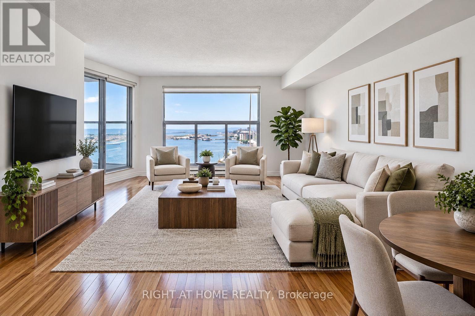 Virtually Staged - 3110 - 77 Harbour Square, Toronto, ON