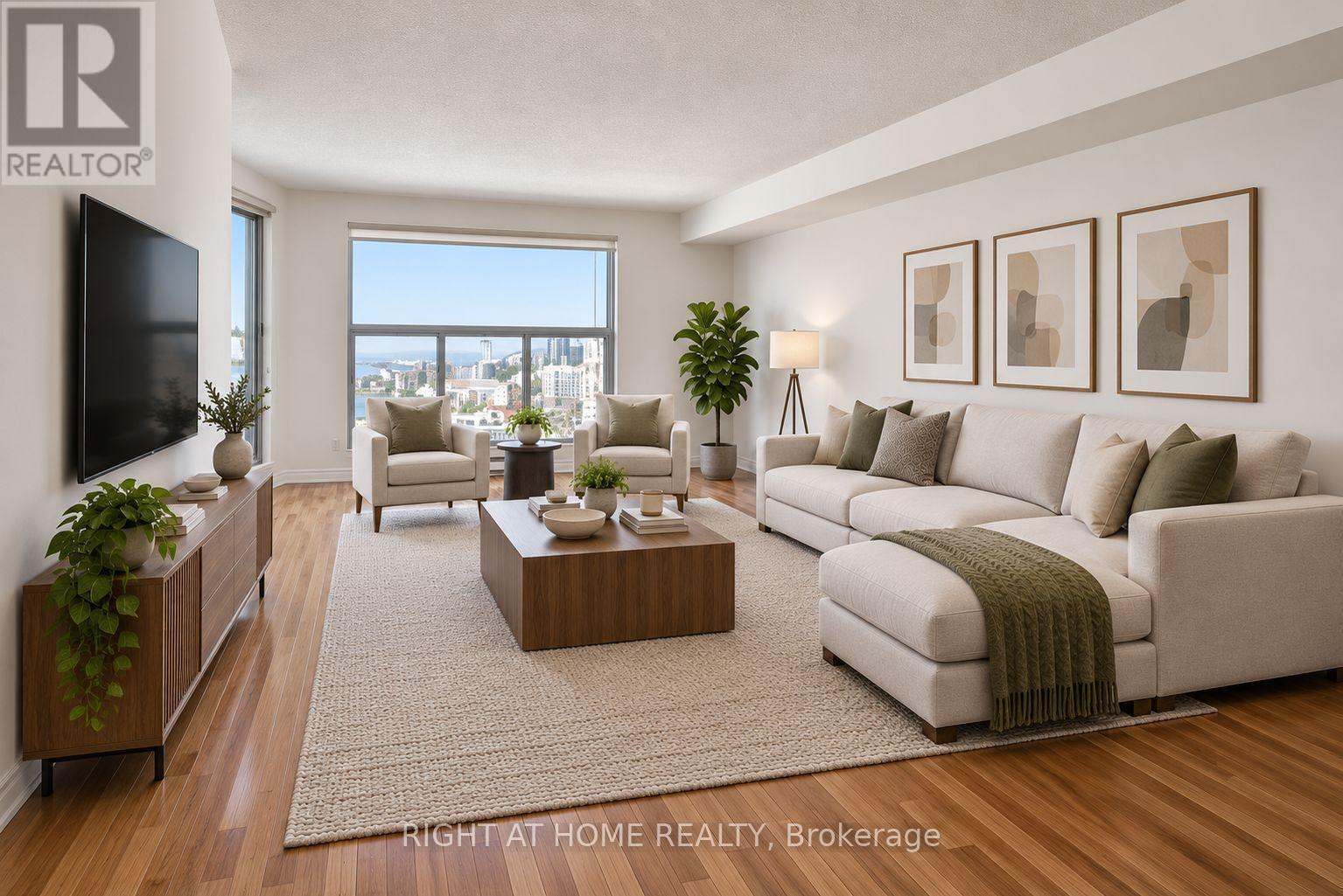 Virtually Staged - 3110 - 77 Harbour Square, Toronto, ON