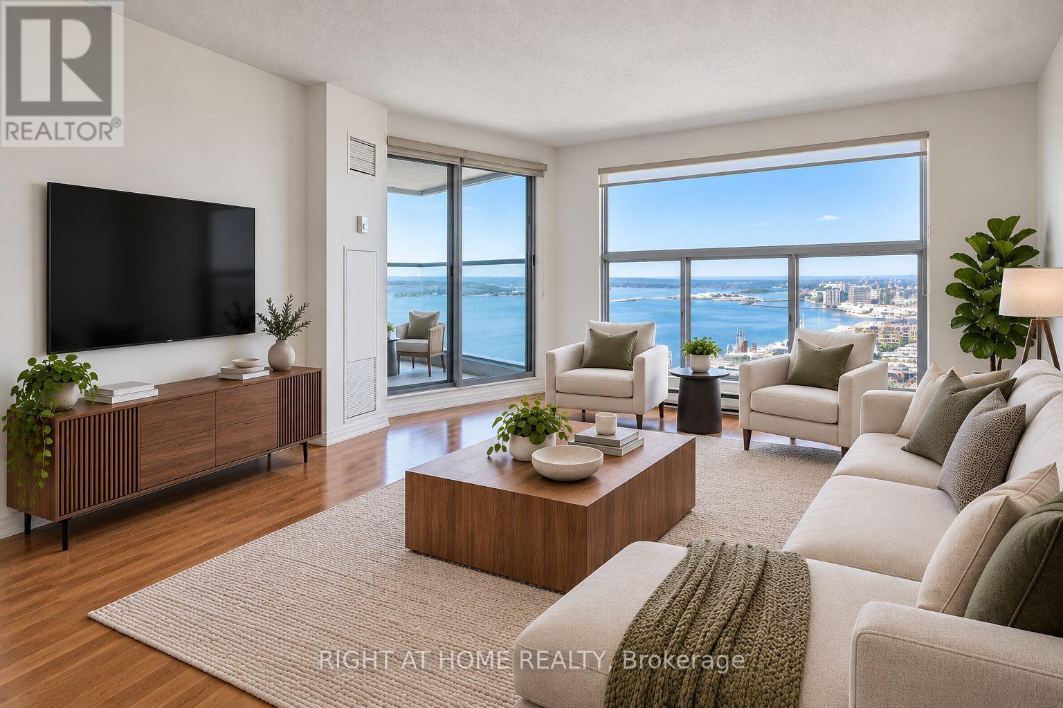 Virtually Staged - 3110 - 77 Harbour Square, Toronto, ON