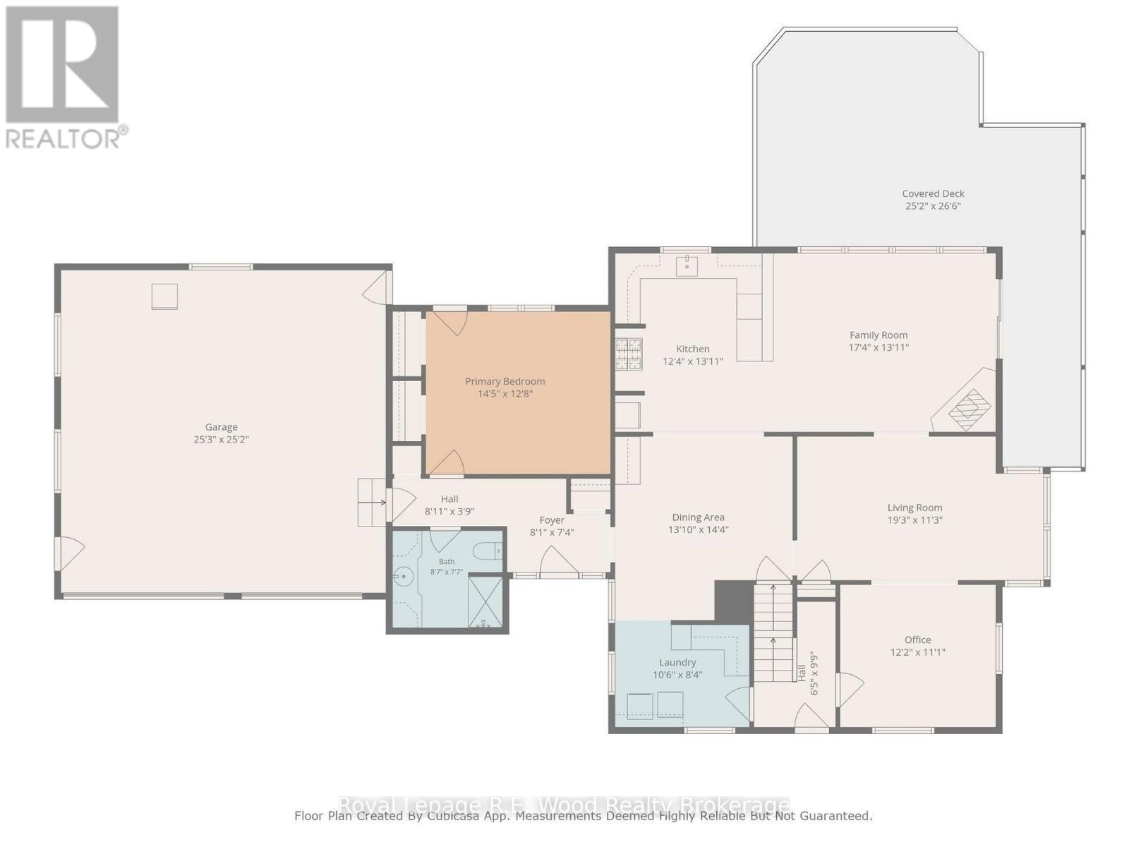 Main level floorplan - 325834 Norwich Road, Norwich (Norwich Town), ON