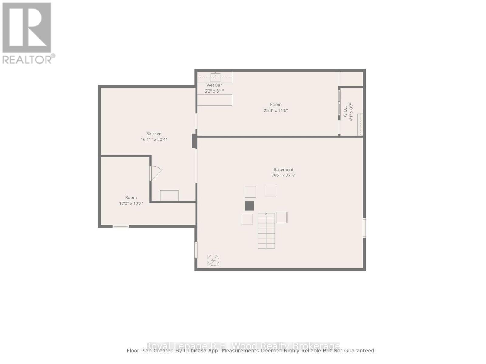 Basement floorplan - 325834 Norwich Road, Norwich (Norwich Town), ON