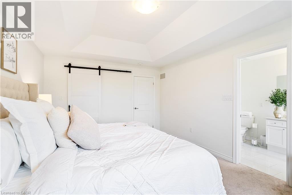Tray ceiling with recessed lighting - 68 Barkerville Drive, Whitby, ON