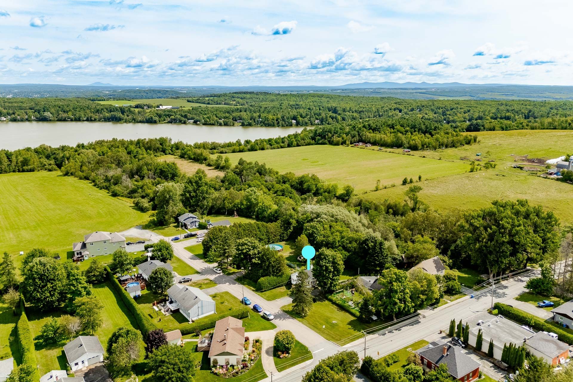 Overall view - 146 Rue Therrien, Saint-François-Xavier-De-Brompton, QC