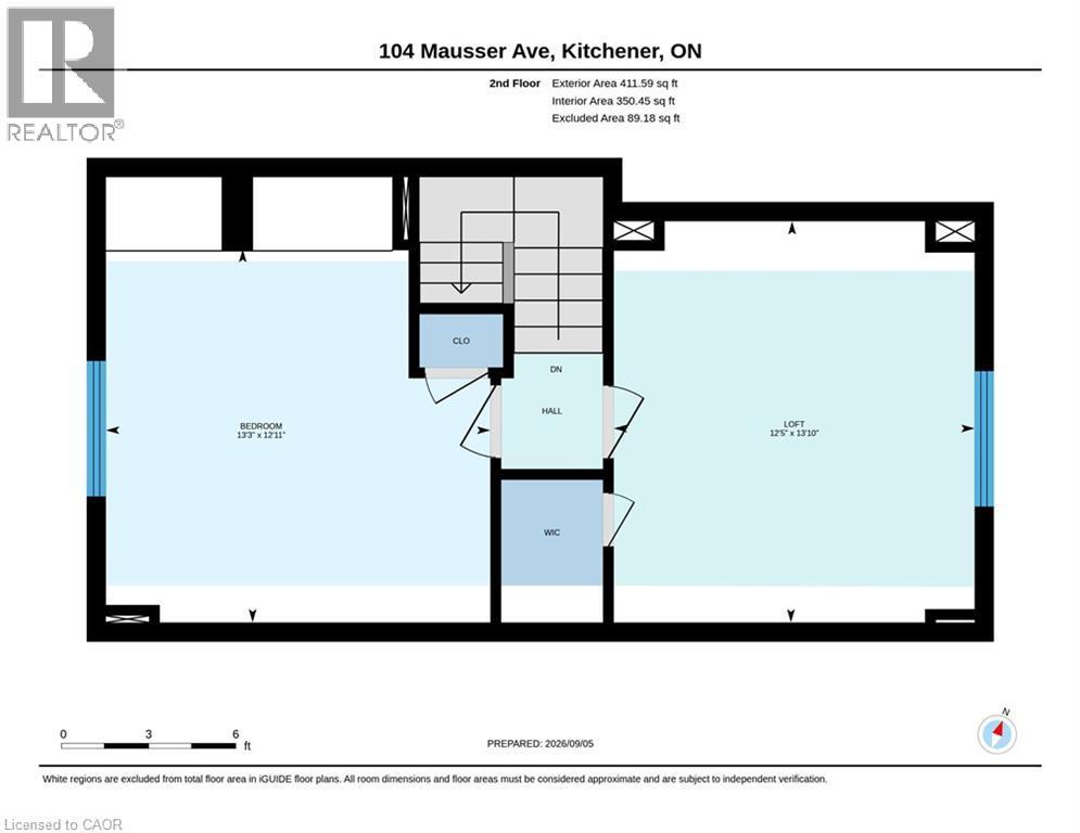 Second Floor - 104 Mausser Avenue, Kitchener, ON