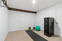 Currently used as a yoga room. -