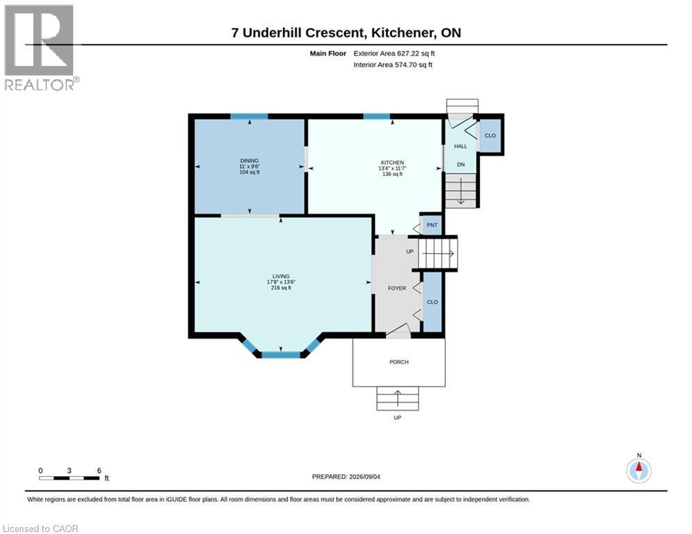 Floor plan - 7 Underhill Crescent, Kitchener, ON