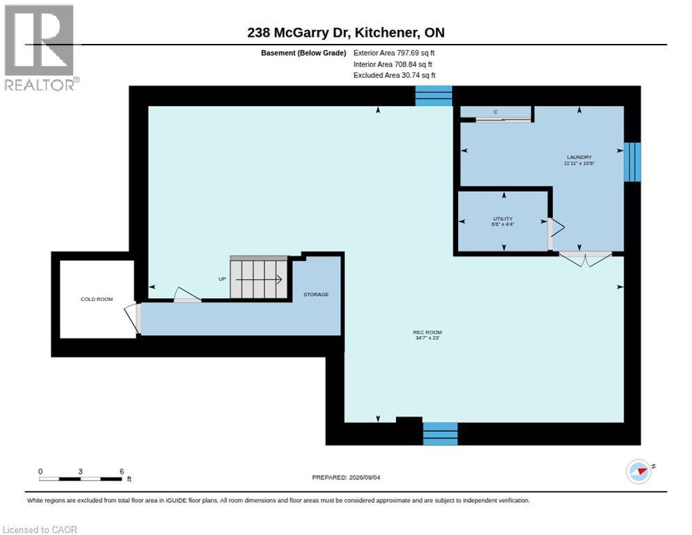 Floor plan - 238 Mcgarry Drive, Kitchener, ON