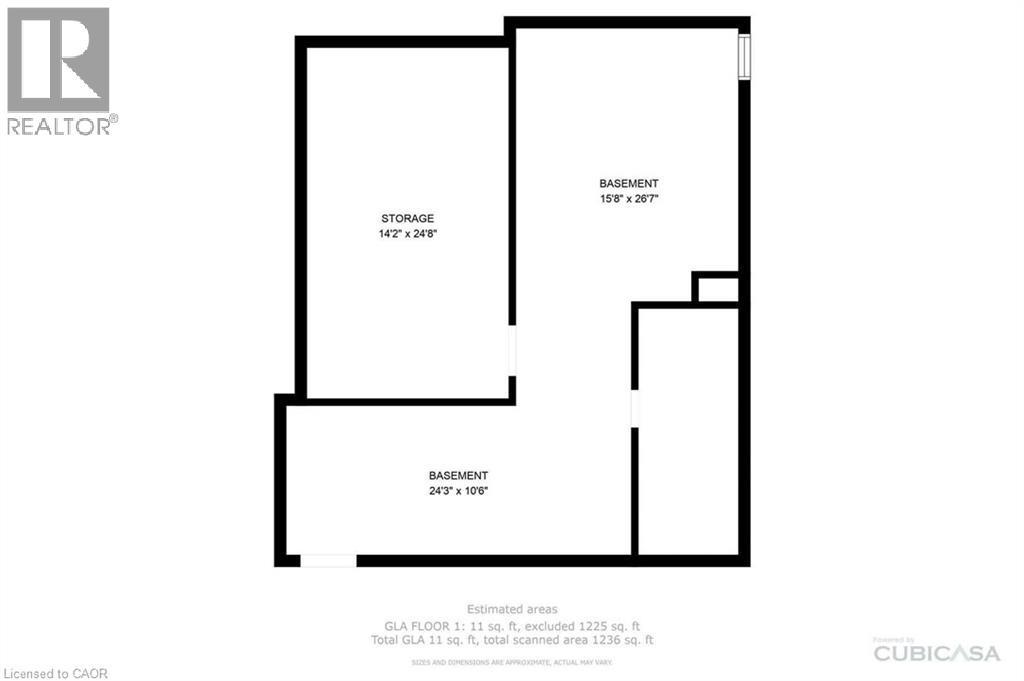 Floor plan: Potentially unit 3 - 54 E Chestnut Street E, St. Catharines, ON