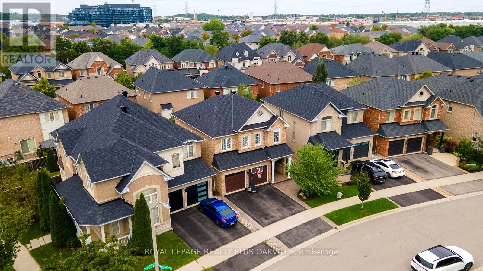 Aerial View Showing Recent Roof - 3119 Hedges Drive, Burlington, ON