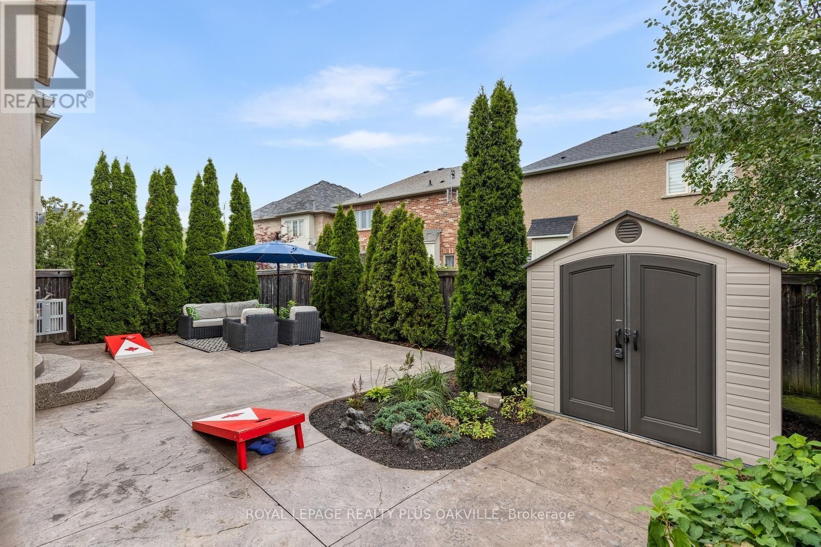 46' wide at rear and lifetime warranted shed - 3119 Hedges Drive, Burlington, ON