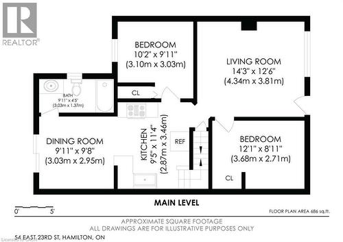 54 East 23Rd Street, Hamilton, ON 