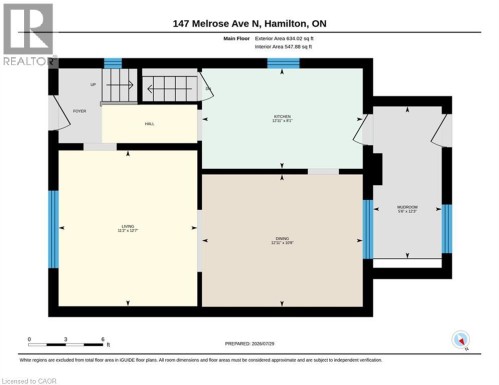 Floor plan - 147 Melrose Avenue N, Hamilton, ON 