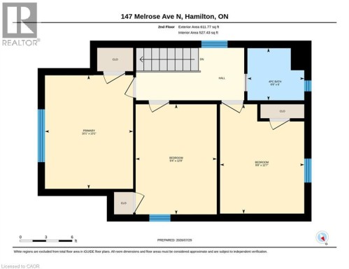 Floor plan - 147 Melrose Avenue N, Hamilton, ON 
