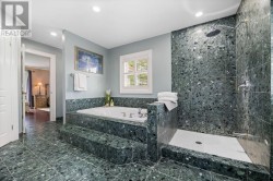 Sunked Bathtub & Shower Stall in Primary Bathroom -