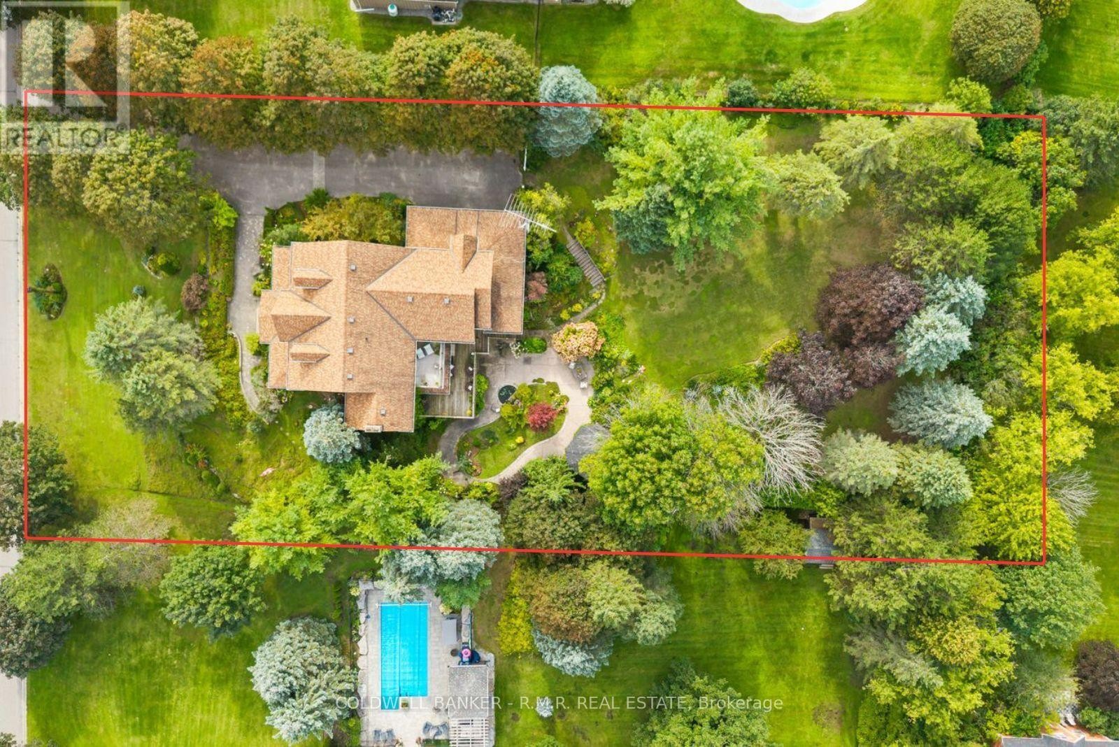 Aerial View - 26 Mill Run Gate, Uxbridge, ON