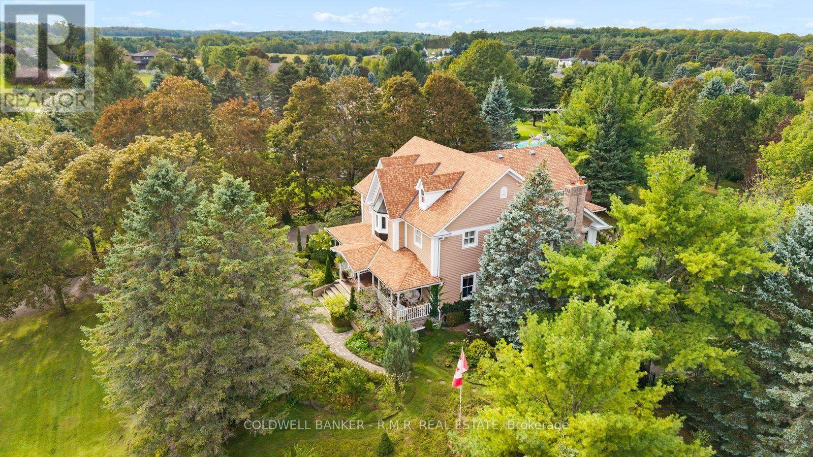 South West Aerial View - 26 Mill Run Gate, Uxbridge, ON