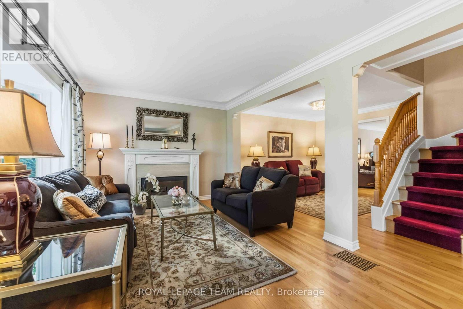 Living room (digitally altered to remove chair) - 115 Mountbatten Avenue, Ottawa, ON