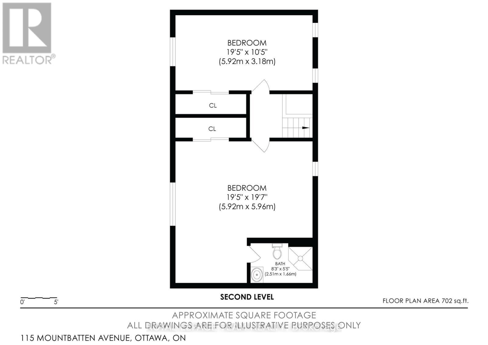 Second level - 115 Mountbatten Avenue, Ottawa, ON