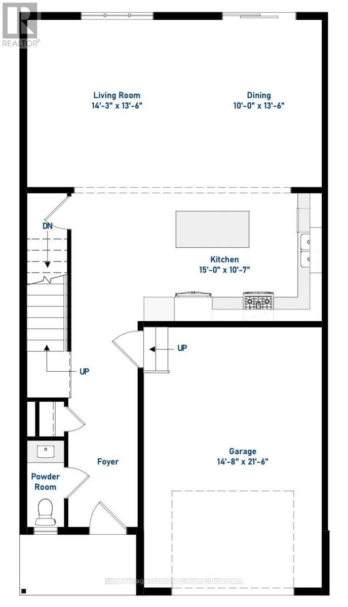 FLOORPLAN - Subject to change - Lot 19.2 Largo Lane, Goderich (Goderich (Town)), ON
