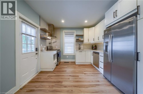 Walkout to backyard - 36 Kerr Street, Cambridge, ON 