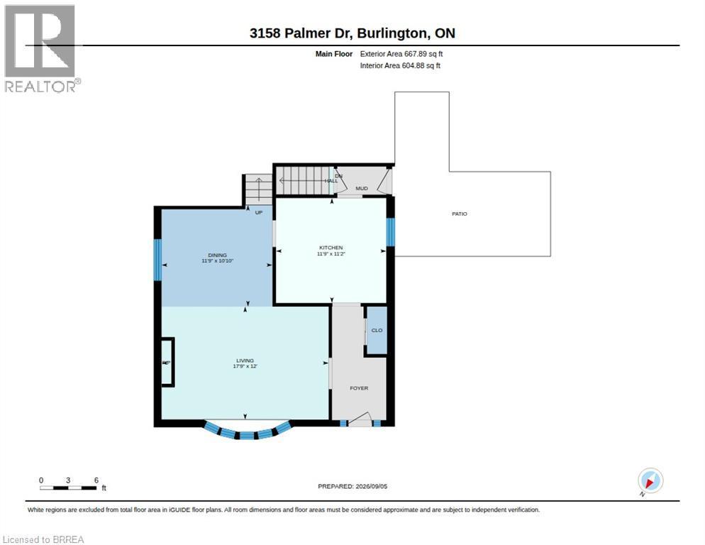 Floor plan - 3158 Palmer Drive, Burlington, ON