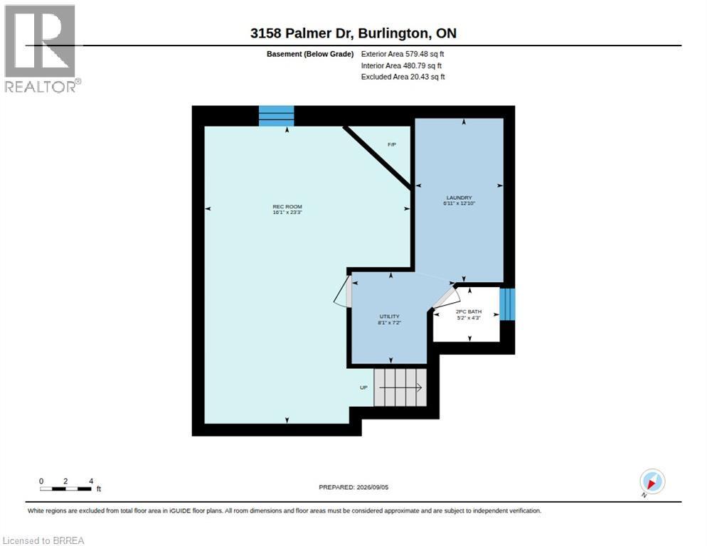 Floor plan - 3158 Palmer Drive, Burlington, ON