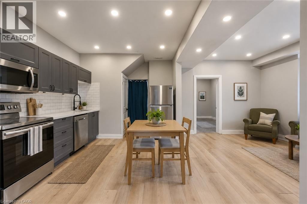 Main Floor Virtually staged - 106 Barnesdale Avenue N, Hamilton, ON