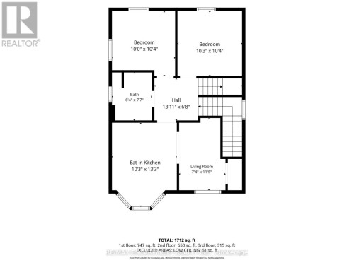 Second Floor - 106 Barnesdale Avenue N, Hamilton, ON 