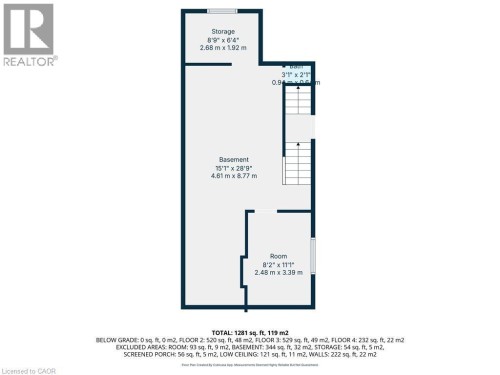 Basement - 35 Sherman Avenue N, Hamilton, ON 