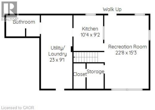 Floor plan - 372 Fennell Avenue W, Hamilton, ON 