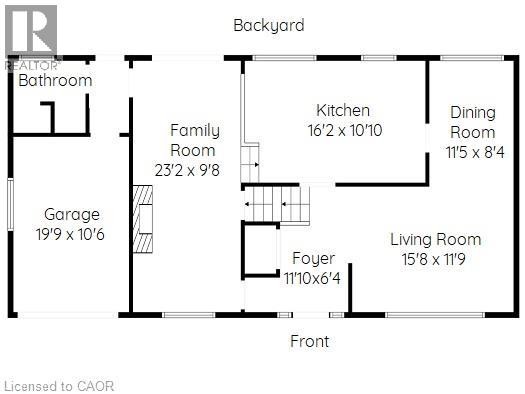 Floor plan - 372 Fennell Avenue W, Hamilton, ON