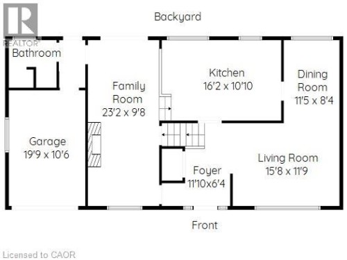Floor plan - 372 Fennell Avenue W, Hamilton, ON 