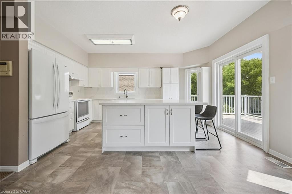 White cabinetry with brushed nickel hardware - 426 Hidden Creek Drive, Kitchener, ON