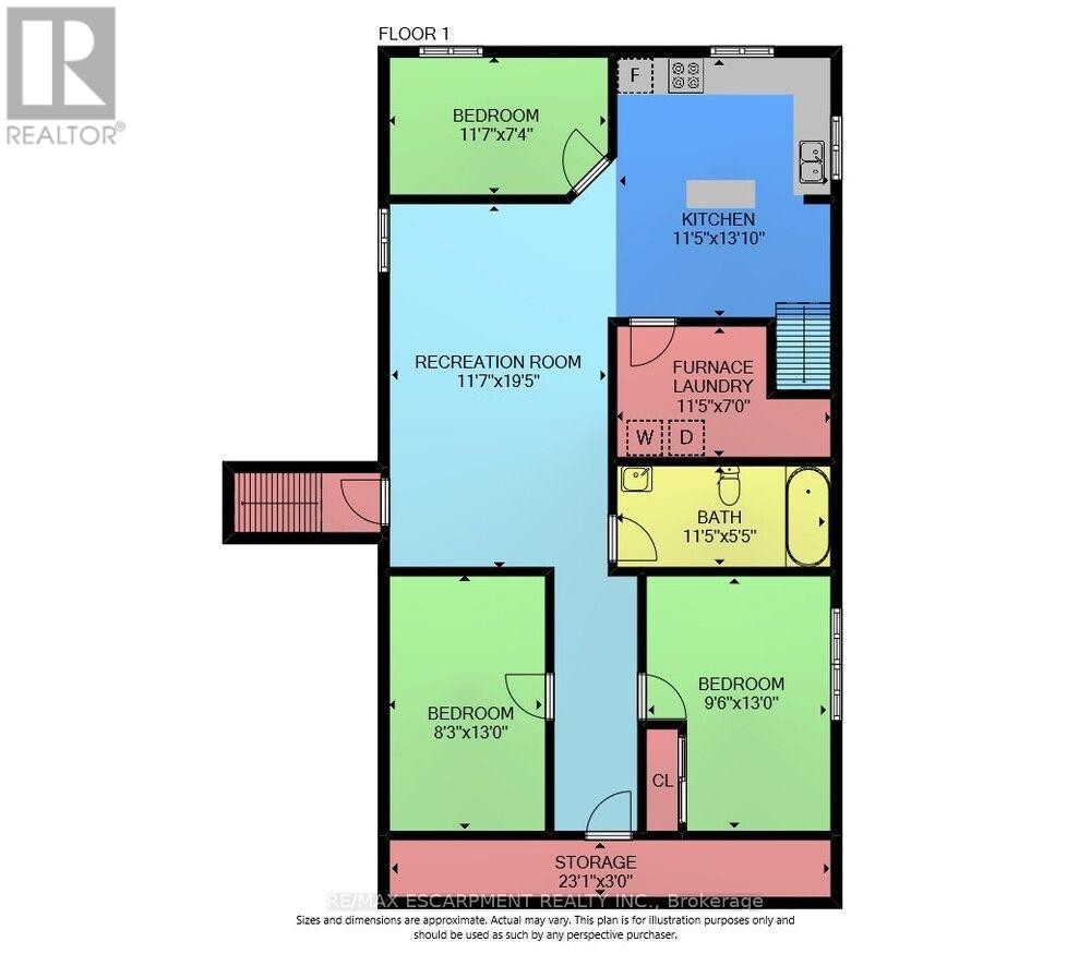 FLOOR 1 - 93 Nugent Drive, Hamilton, ON