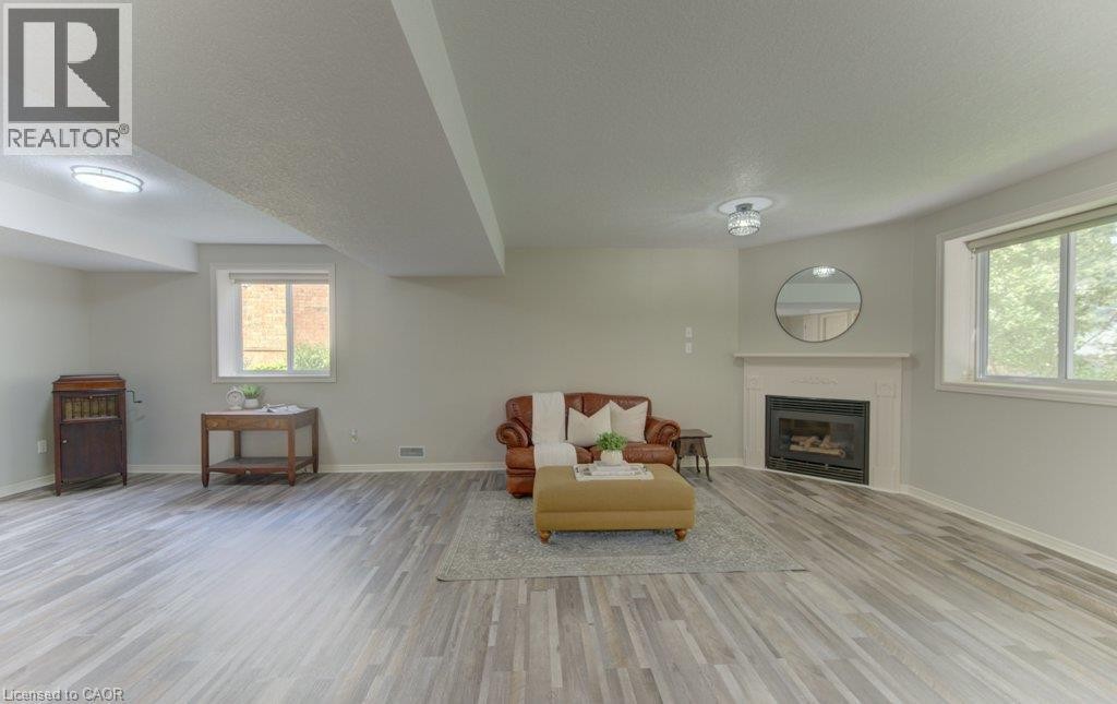 Lower level (walkout basement) living room - 26 Stanmore Avenue, Kitchener, ON