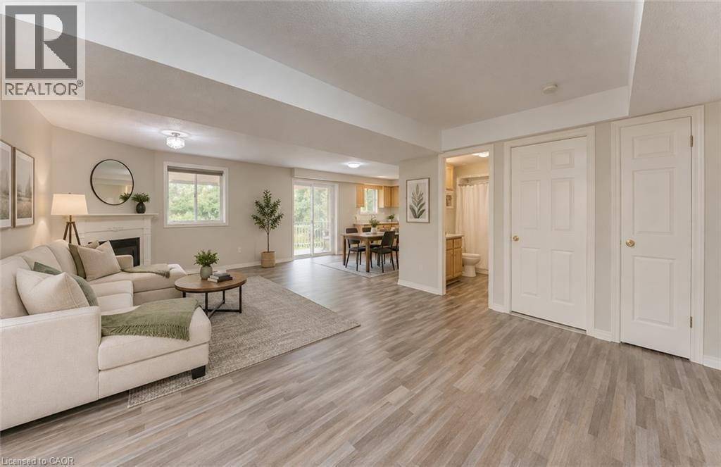 VIRTUALLY STAGED Lower level (walkout basement) - 26 Stanmore Avenue, Kitchener, ON