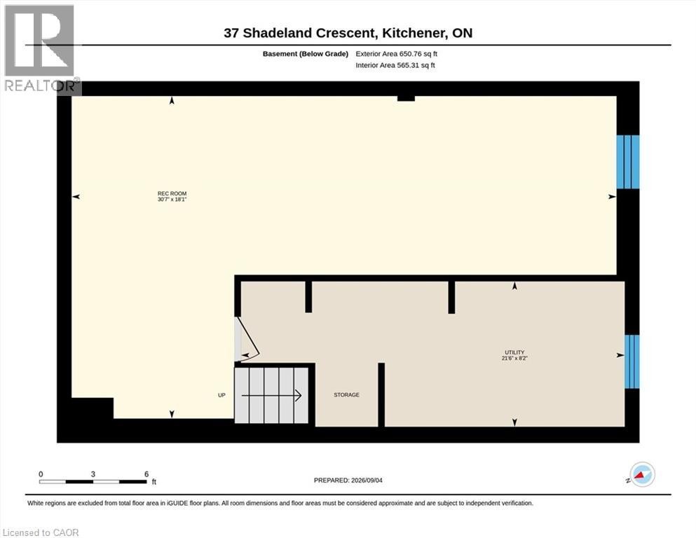 Floor plan - 37 Shadeland Crescent, Kitchener, ON