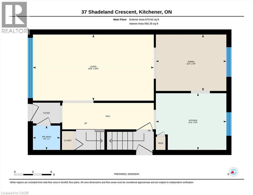 Floor plan - 37 Shadeland Crescent, Kitchener, ON