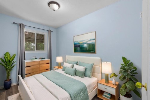 Bedroom 2 - virtually staged for design & layout inspiration. - 376 Houde Drive, Winnipeg, MB 