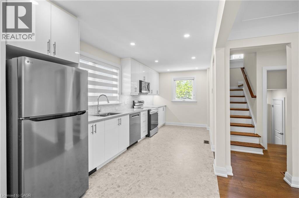 Heated floors in kitchen - 723 Hager Avenue, Burlington, ON