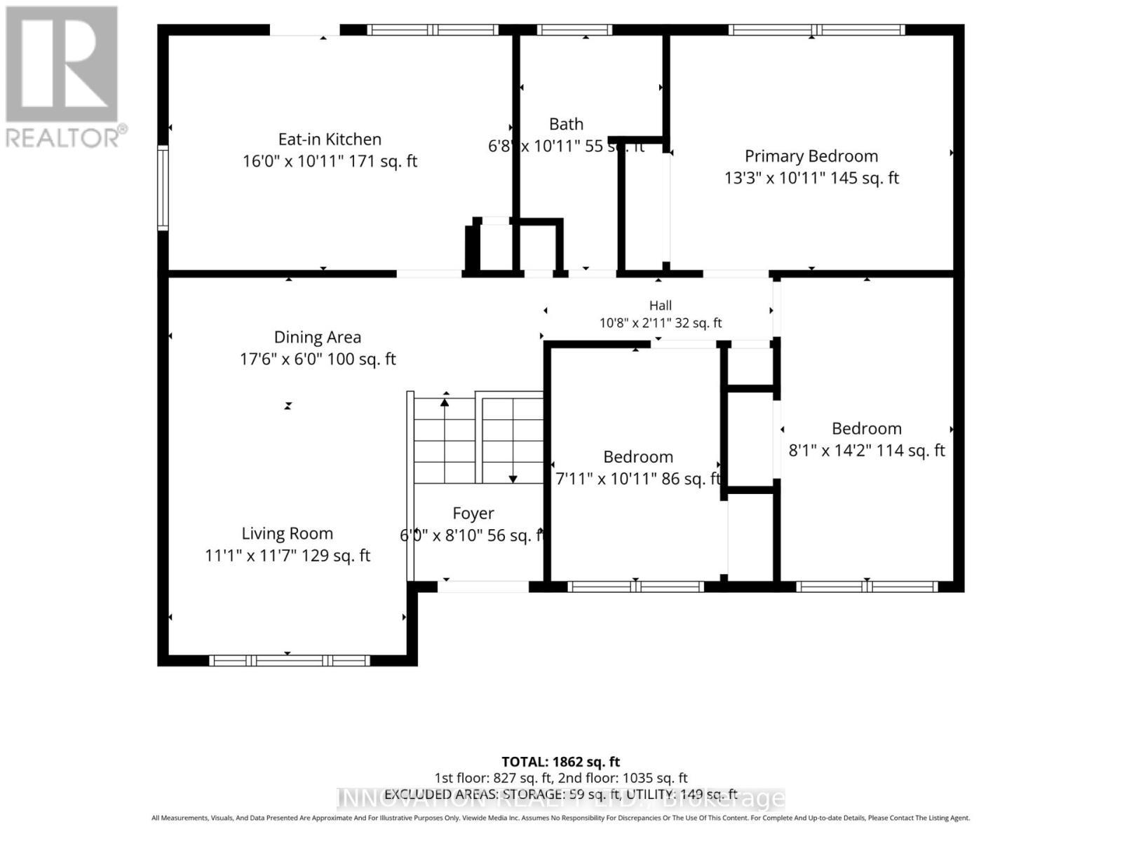 Floor Plans - Main Level - 2364 Jefferson Street, Ottawa, ON
