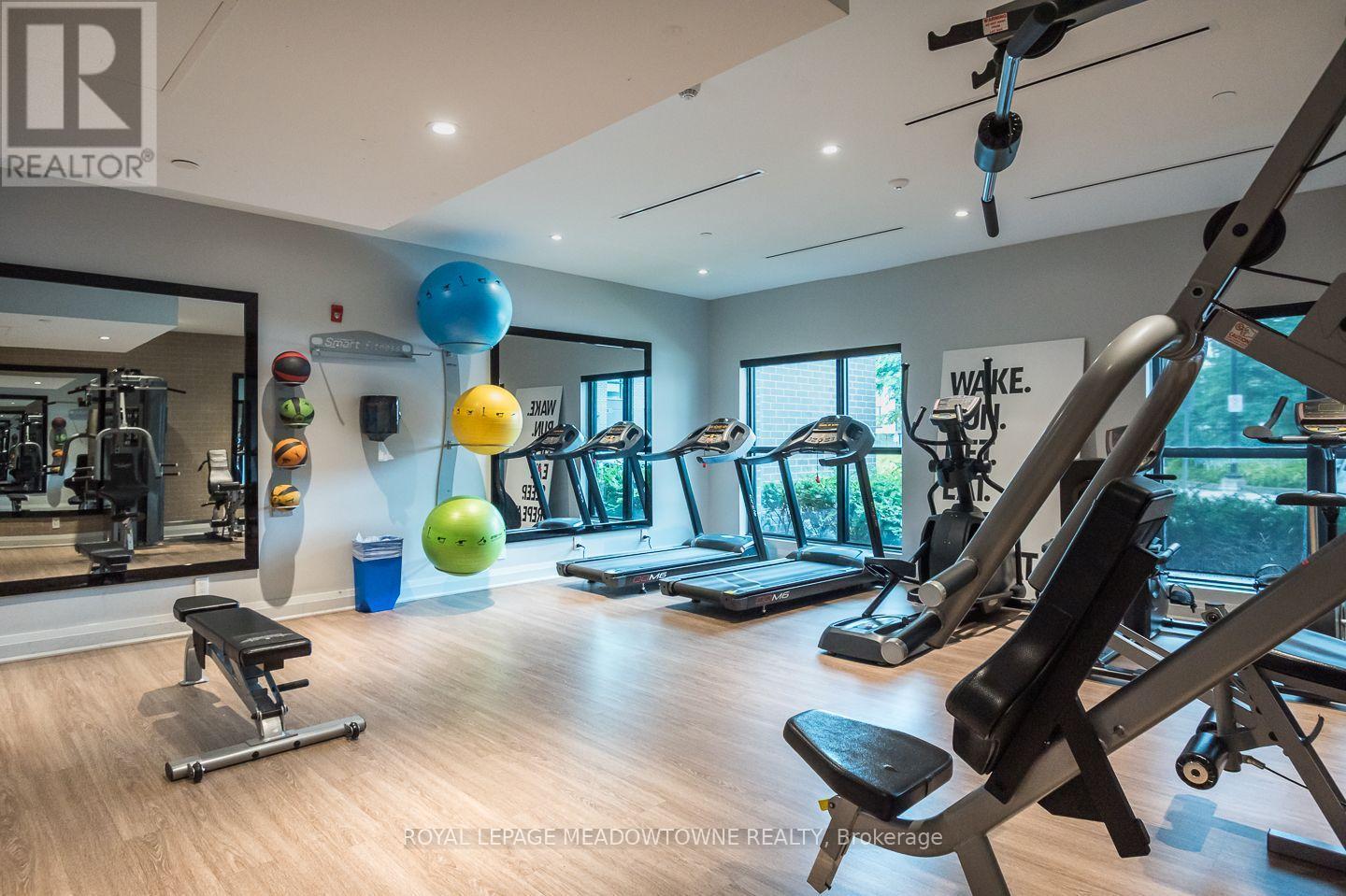 Convenience of an onsite gym - 205 - 102 Grovewood Common, Oakville, ON