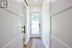 New Exterior Door To Back Deck -