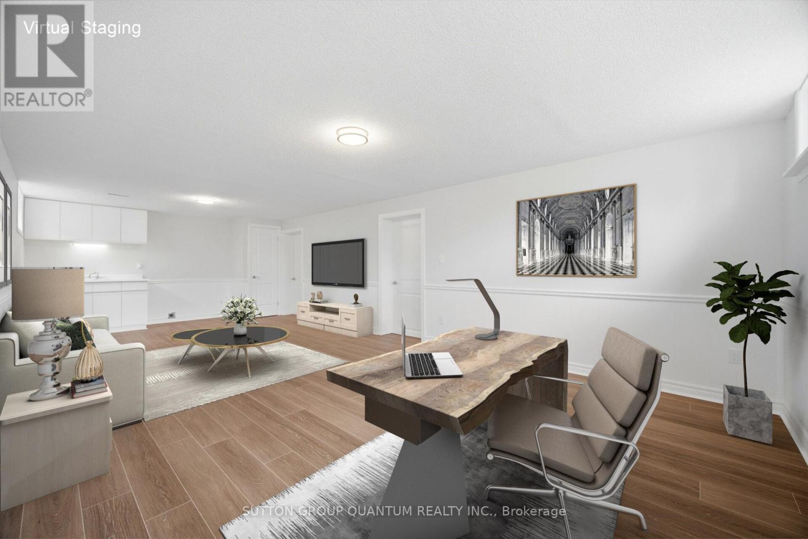 Lower level rec room - large for entertaining - 126 Angelene Street, Mississauga, ON