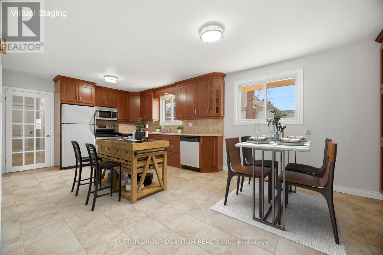 Spacious kitchen - 126 Angelene Street, Mississauga, ON
