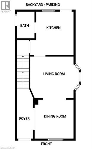 Floor plan - 734 King Street W, Hamilton, ON 