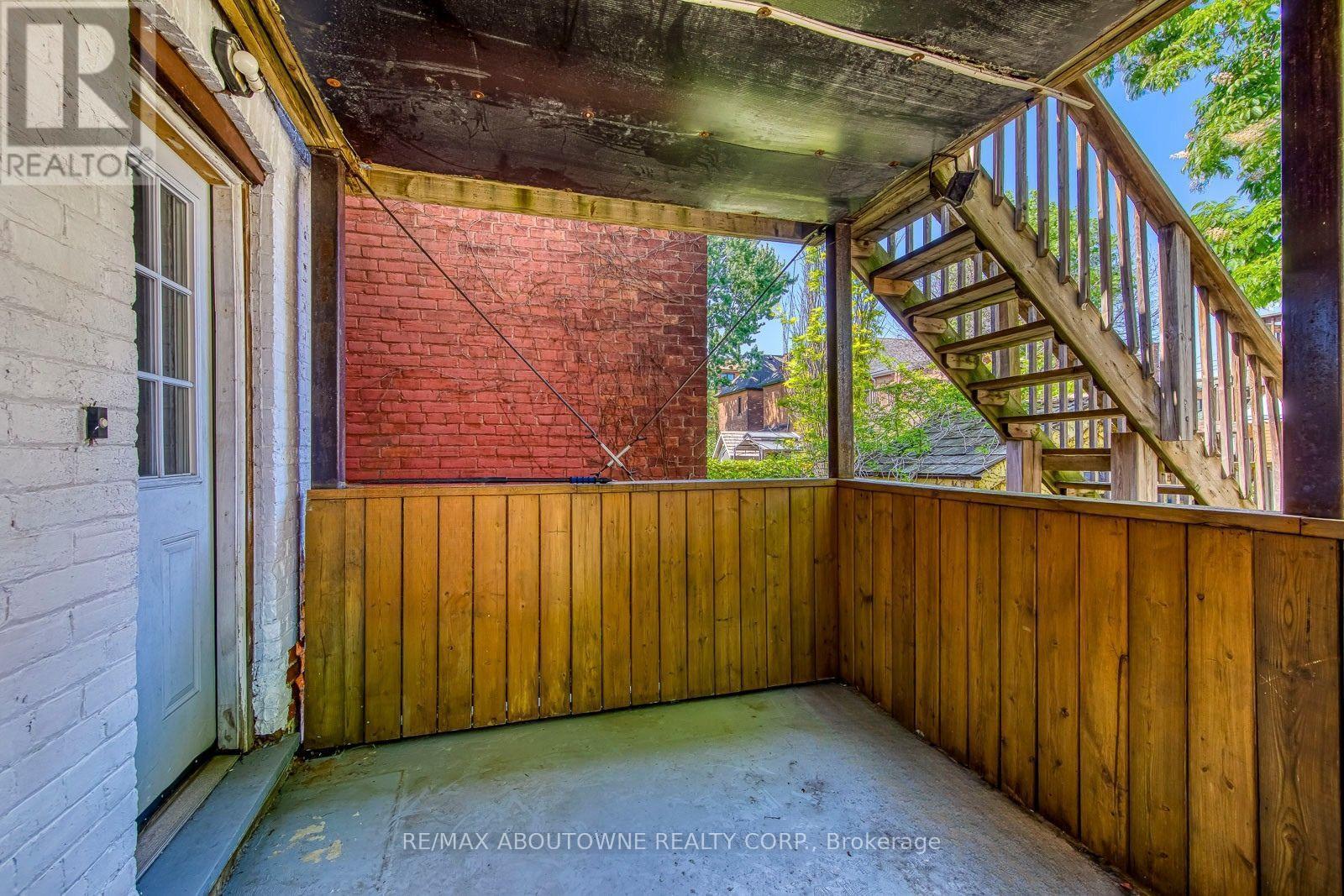 Unit 1 - Balcony - 100 Grant Avenue, Hamilton, ON