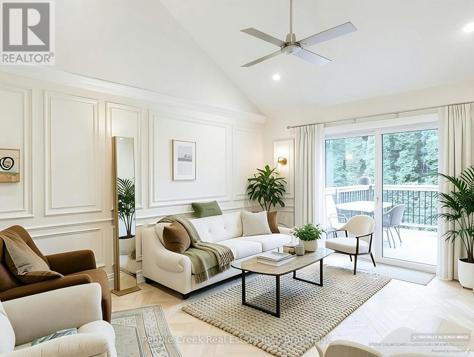 Virtually Staged Living Room - 16 - 27 Fairhaven Lane, Goderich (Goderich (Town)), ON