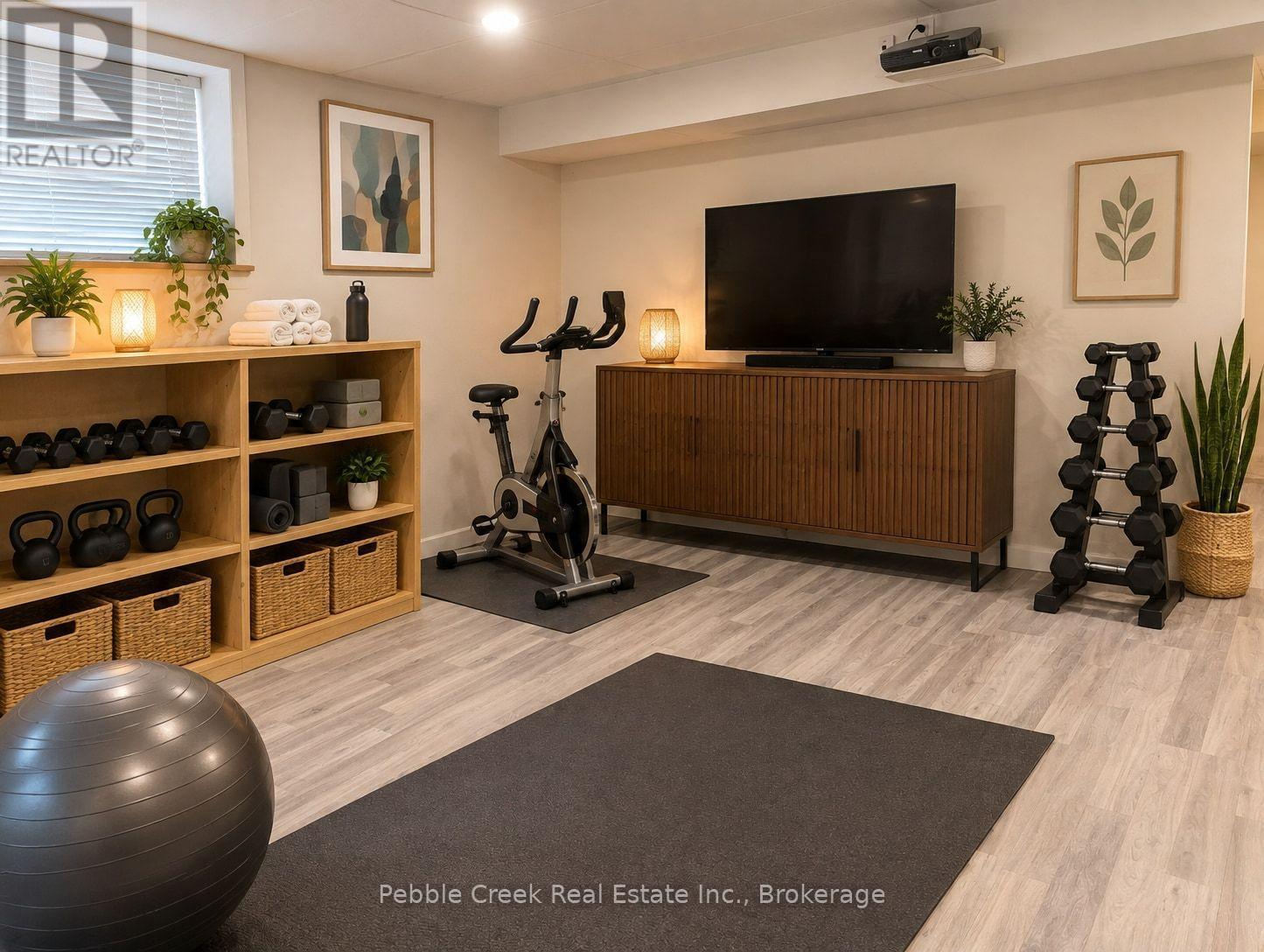 Home gym - virtually staged - 16 - 27 Fairhaven Lane, Goderich (Goderich (Town)), ON