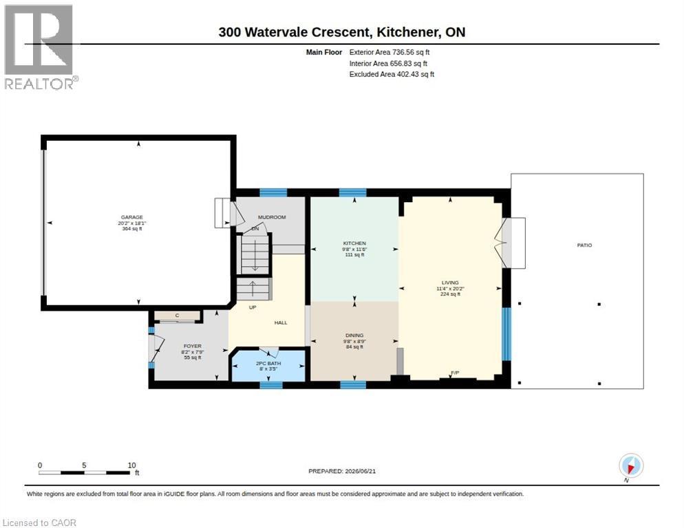 Floor plan - 300 Watervale Crescent, Kitchener, ON